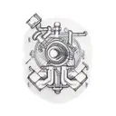 plumber tattoo design idea