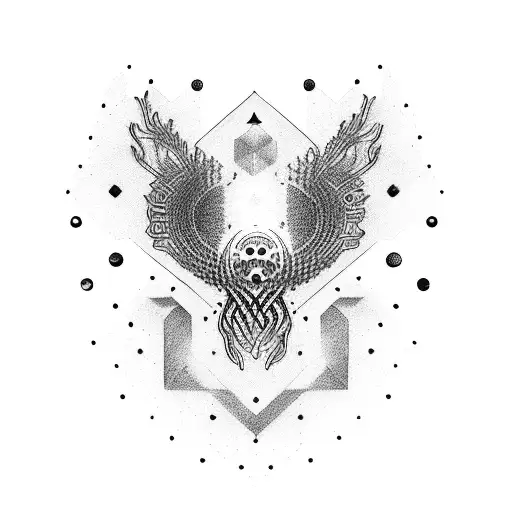 mind over matter tattoo design idea