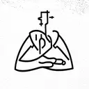 mind over matter tattoo design idea