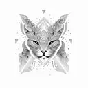 mind over matter tattoo design idea