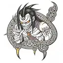 orochimaru curse mark tattoo design idea