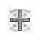 Christian Cross, 1999, 2000, 2006, 2013 tattoo design idea
