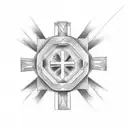 Christian Cross, 1999, 2000, 2006, 2013 tattoo design idea