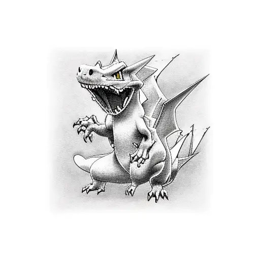 charizard tattoo design idea