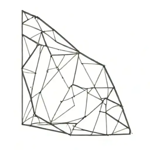 broken glass tattoo design idea