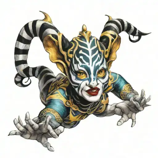 Cirque du Soleil tattoo design idea