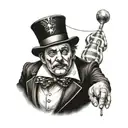 circus tattoo design idea