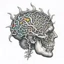 neurodiversity tattoo design idea
