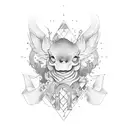 heartbeat  tattoo design idea