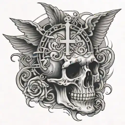 hospital for souls tattoo design idea