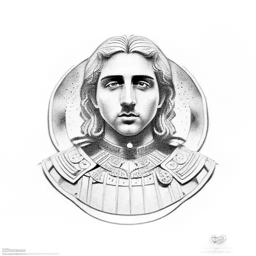 alexander the great eulogy  tattoo design idea