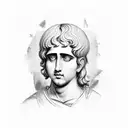 alexander the great words  tattoo design idea