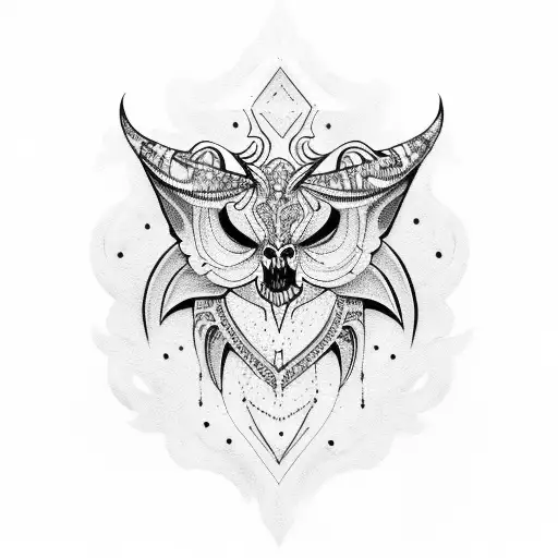 Elvira tattoo design idea