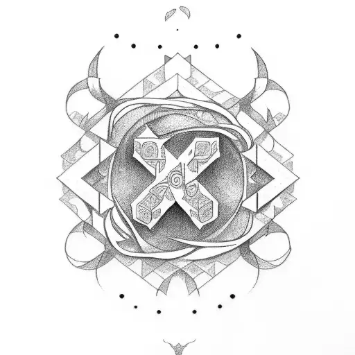 Rune for Love tattoo design idea