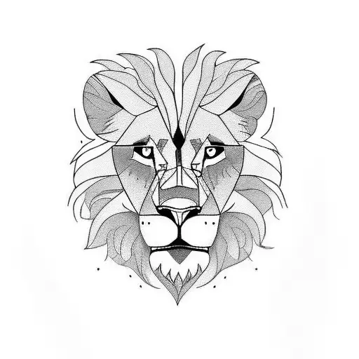 Lions mon whit sons tattoo design idea