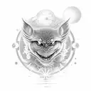 i dive into the future, but I'm blinded by the sun, I'm reborn in every moment, so who knows what I'll become tattoo design idea