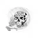 Death before dishonor  tattoo design idea