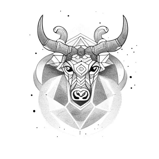  Taurus and cancer tattoo design idea