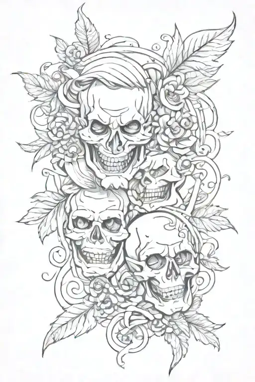 laugh now cry later tattoo tattoo design idea
