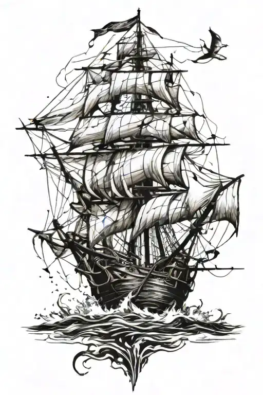 assassin's creed black flag tattoo design idea