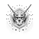 Tig torch tattoo design idea