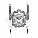 Tig torch tattoo design idea