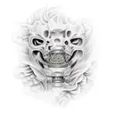 Tig torch tattoo design idea