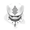 charro hat minion tattoo design idea