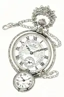 Crown J pocket watch tattoo design idea