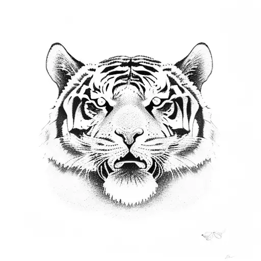 hull city tigers with the fans  tattoo design idea