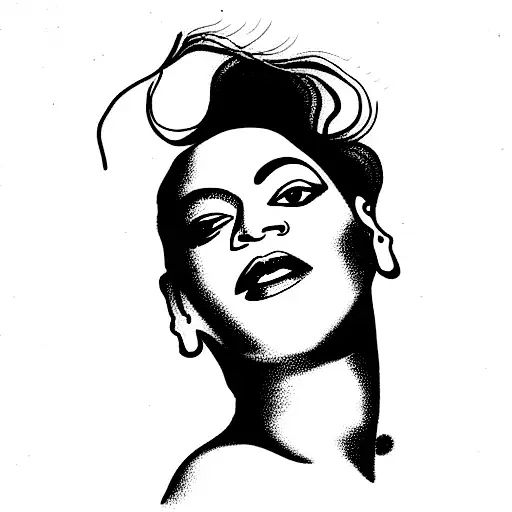 beyonce tattoo design idea