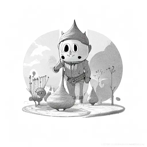 over the garden wall  tattoo design idea