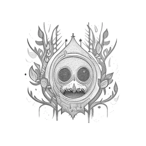 over the garden wall  tattoo design idea