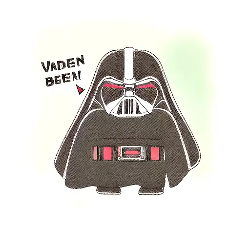 darth vader tattoo design idea