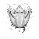 Stingray  tattoo design idea