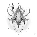 Stingray tattoo design idea