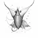 Stingray tattoo design idea