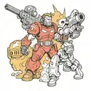 Fallout and Battlefield  tattoo design idea