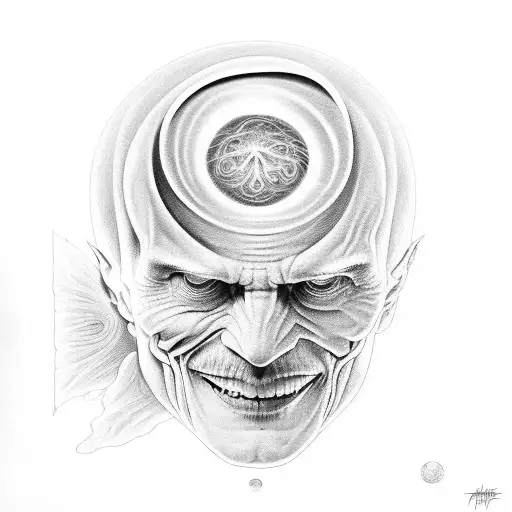 alex grey psychedelic  tattoo design idea
