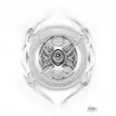 alex grey psychedelic  tattoo design idea