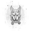 mark 9:23 written into a line tattoo design idea