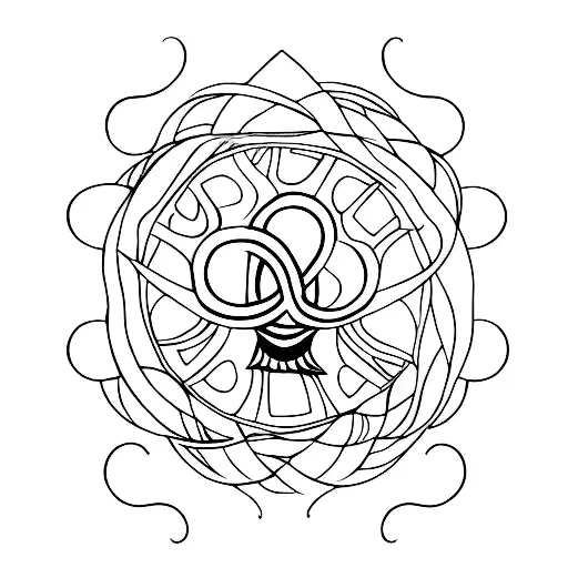 free spirit tattoo design idea