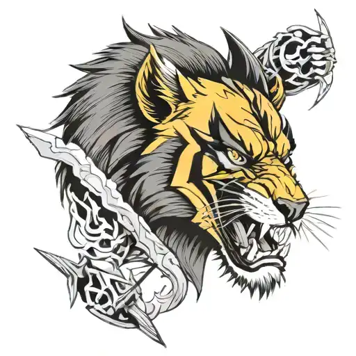 bmw wolverine X men sabertooth x men tattoo design idea