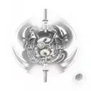 1/2 arm sleeve cyborg  tattoo design idea