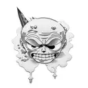 zoro and Luffy tattoo design idea