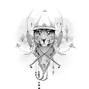 indian tattoo design idea