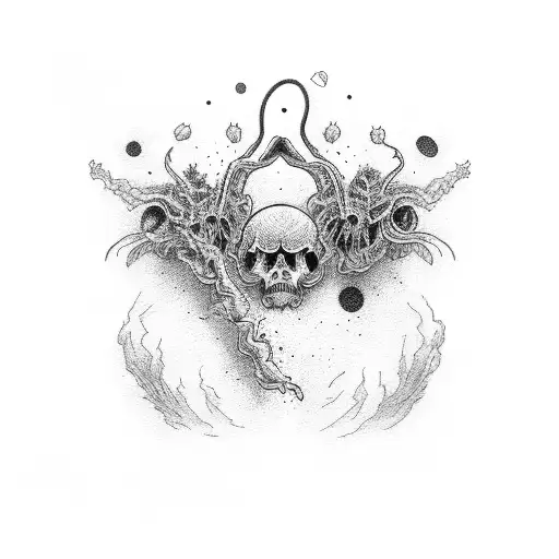 atomic harth tattoo design idea
