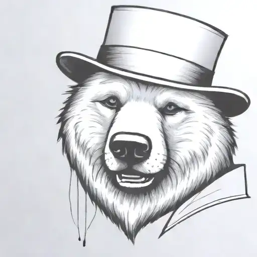 add some thick black lines tattoo design idea