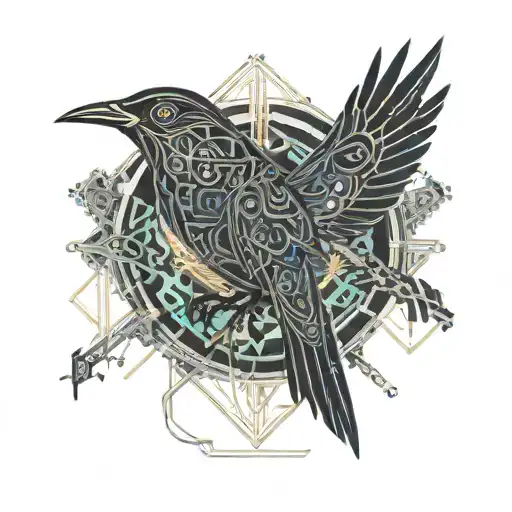 nightingale tattoo design idea