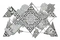 Brittany road trip from tattoo design idea